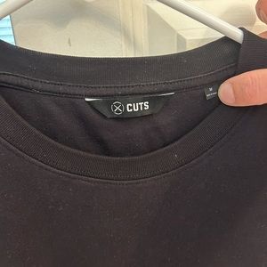 Cuts clothing women tomboy tee size medium